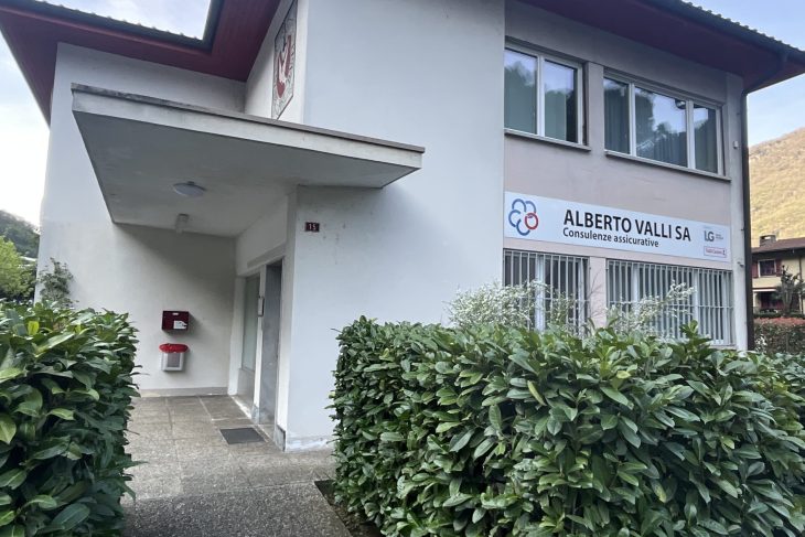 la sede di Alberto Valli SA Broker assicurativo LG Swiss Broker